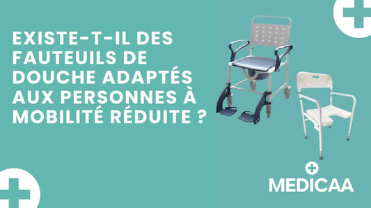 Existe-t-il des fauteuils de douche adaptés aux personnes à mobilité réduite ?