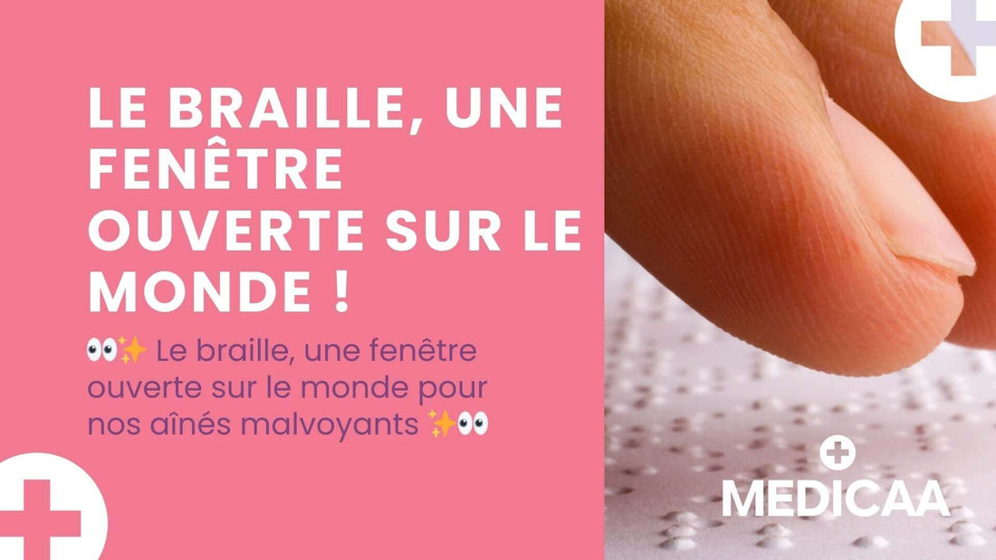 👀✨ Le braille, une fenêtre ouverte sur le monde pour nos aînés malvoyants ✨👀