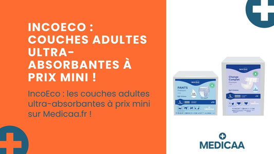IncoEco : les couches adultes ultra-absorbantes à prix mini sur Medicaa.fr !