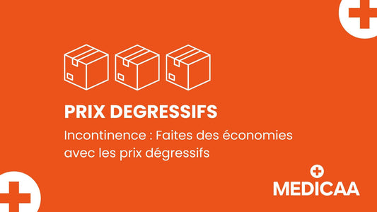 💦 Incontinence : Faites des économies avec les prix dégressifs de Medicaa ! 💦
