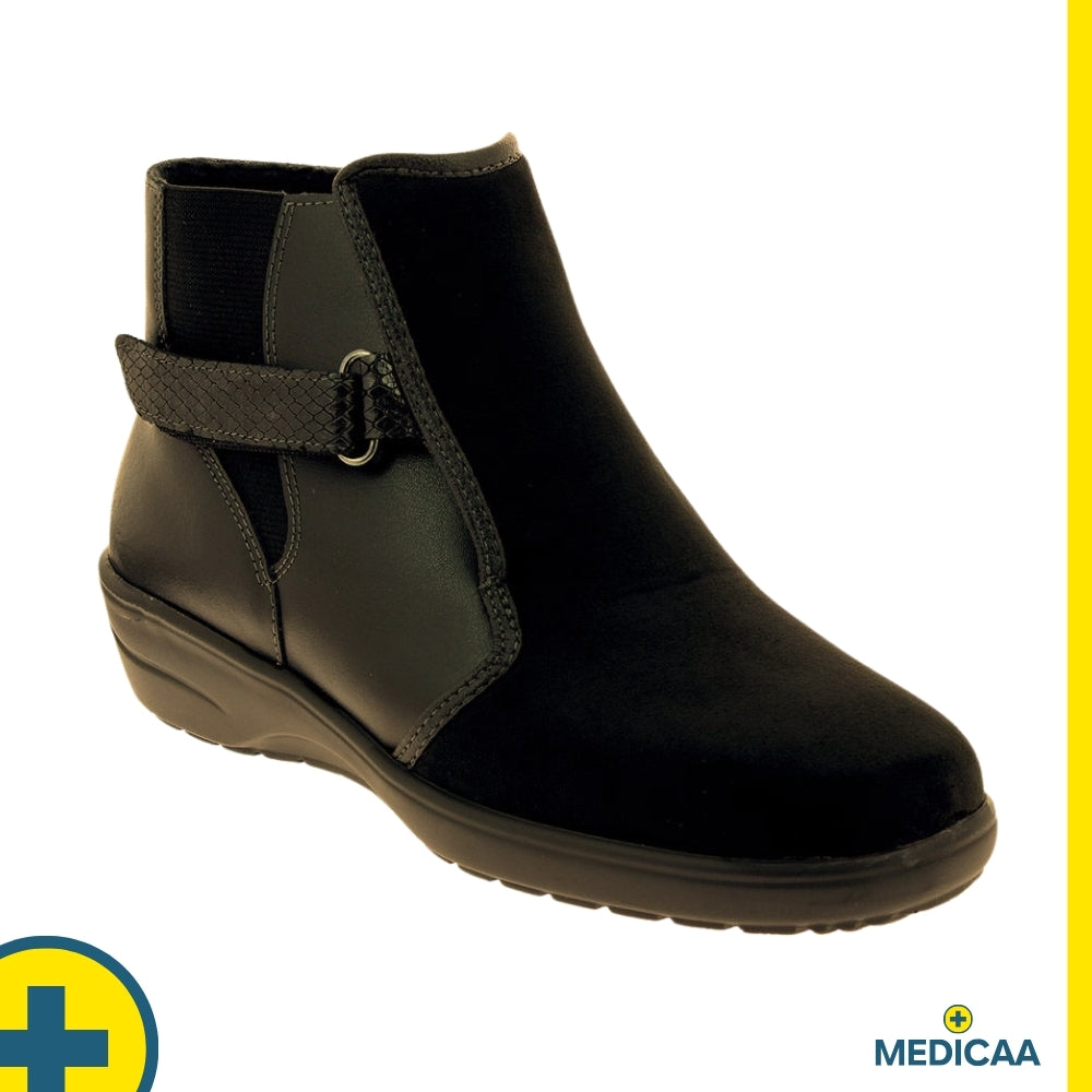Bottines Orthopédiques Syrielle - Femme - Chocolat
