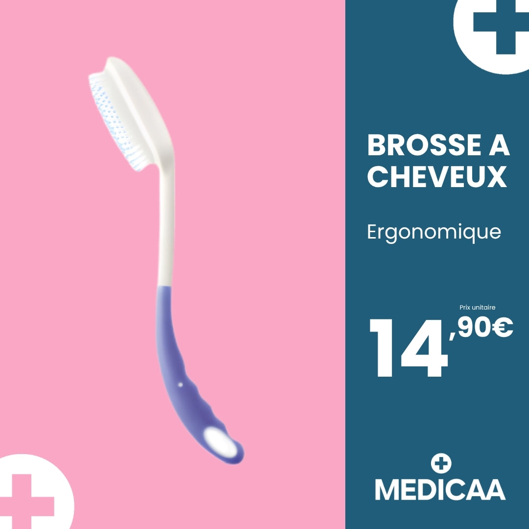 Brosse à Cheveux Ergonomique