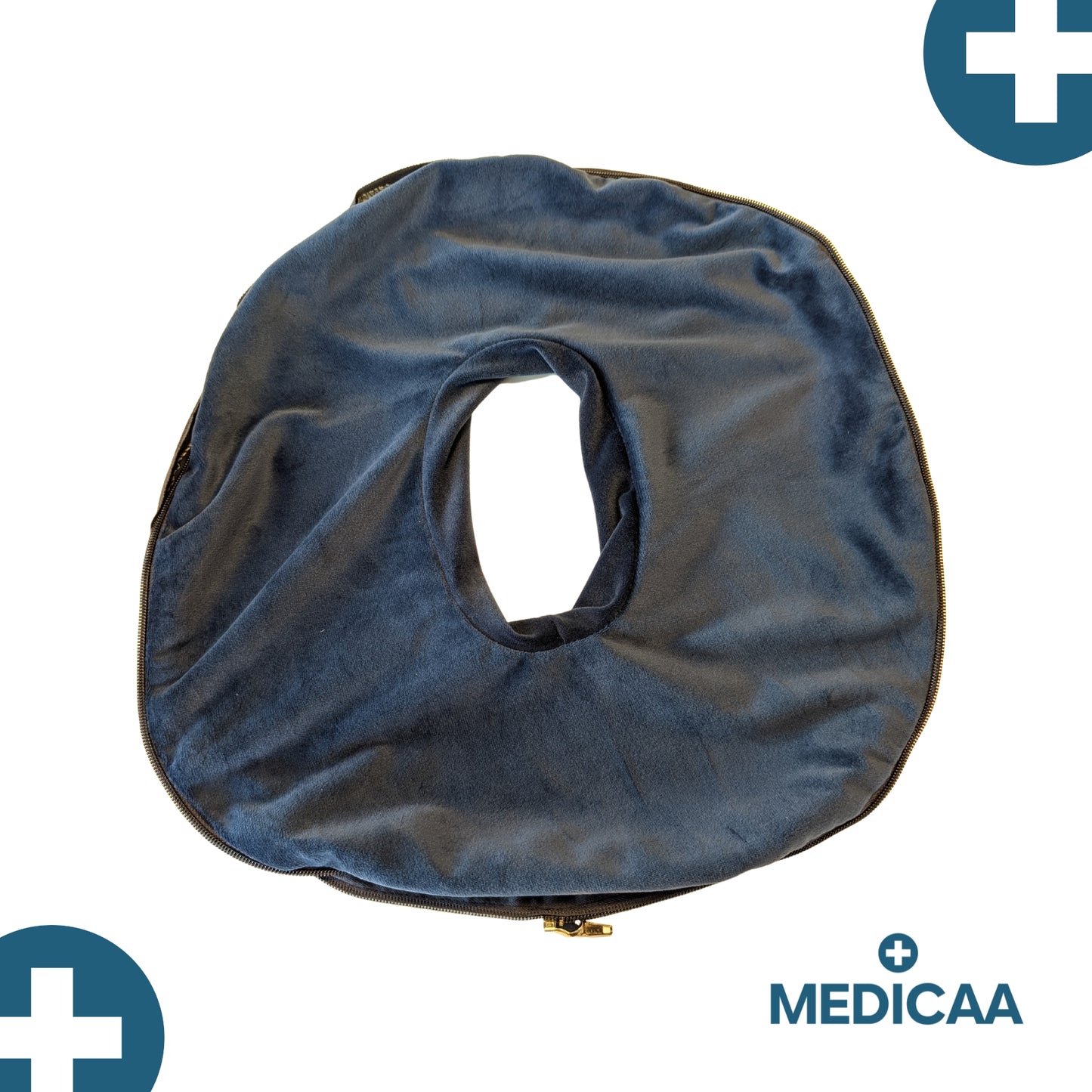 Coussin Bouée Mousse a Mémoire de Forme Ergonomique 42 x 39 x 9 cm