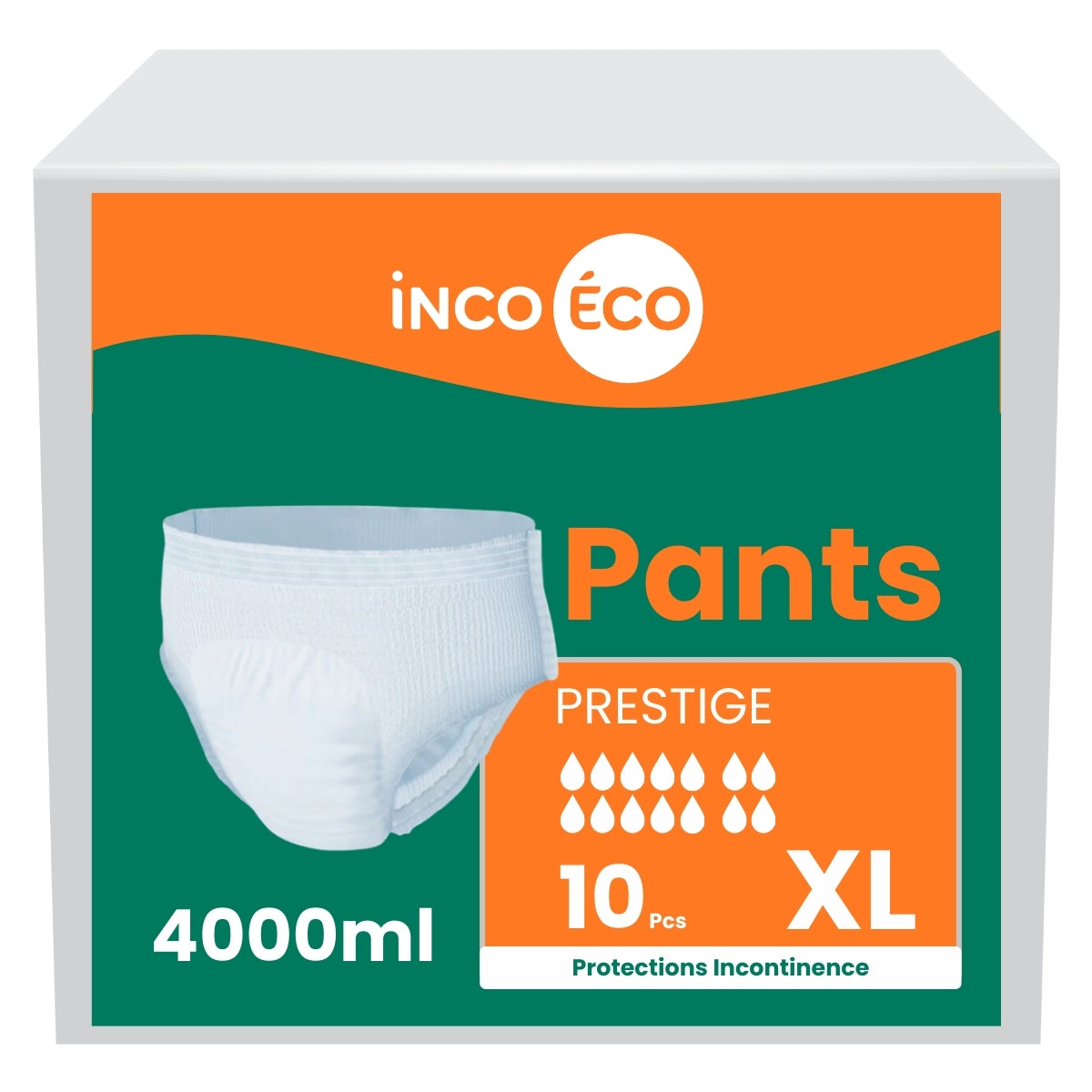 Culotte Ultra Absorbante - Pants Prestige - 4000 mL - Taille XL - IncoEco