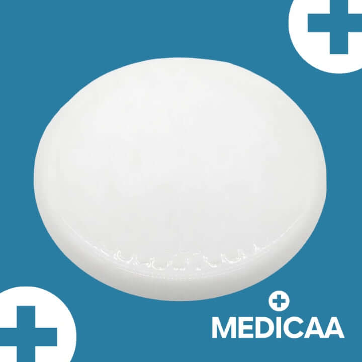 Medicaa tabouret de bain rond pied reglable en hauteur Joe assise ronde