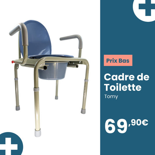 Cadre de toilette chaise garde robe tomy