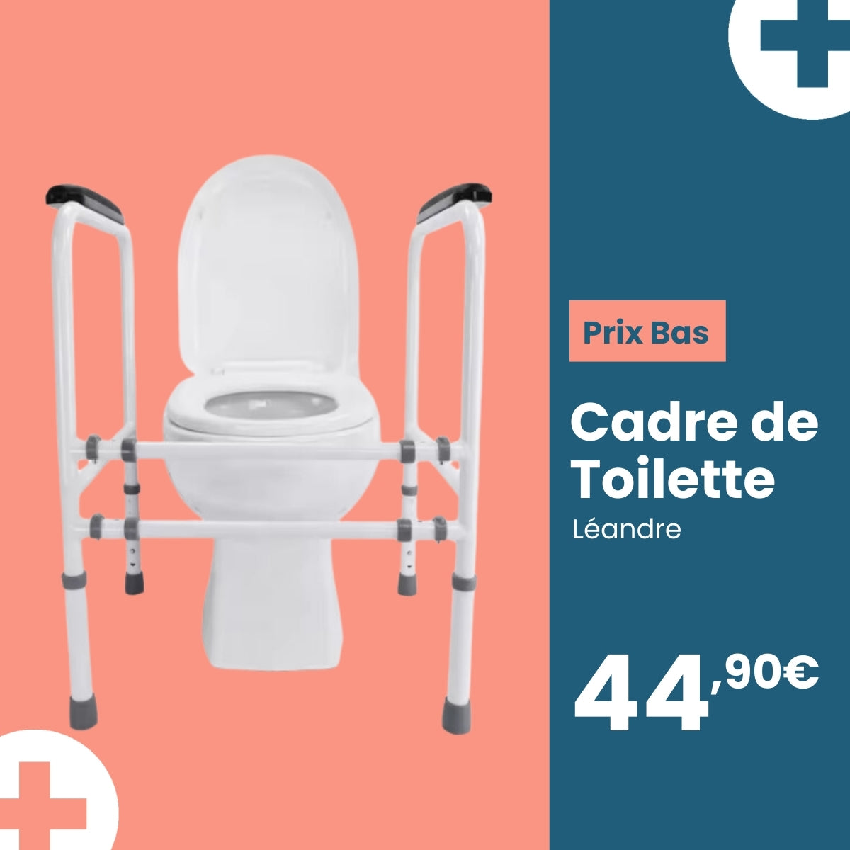 Cadres De Sécurité Pour Toilettes - Réglable Rehausseur Wc Adulte Cadres De Sécurité Pour Toilettes - Réglable Rehausseur Wc Adulte