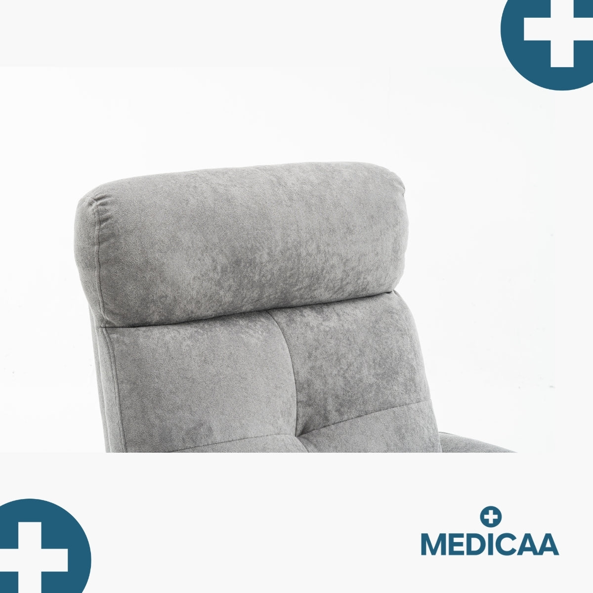 Medicaa fauteuil releveur 1 moteur eco modele albert coloris gris fonce marque tranquille emile