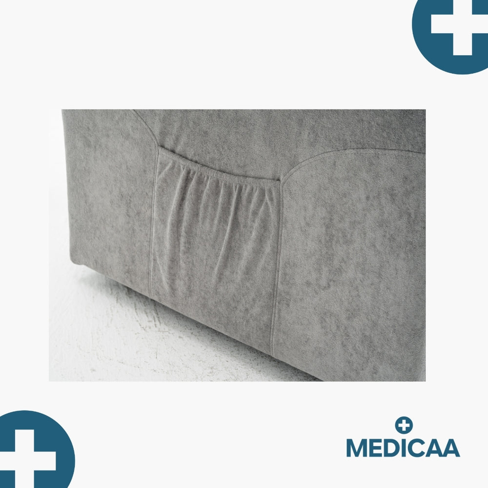 Medicaa fauteuil releveur 1 moteur eco modele albert coloris gris fonce marque tranquille emile