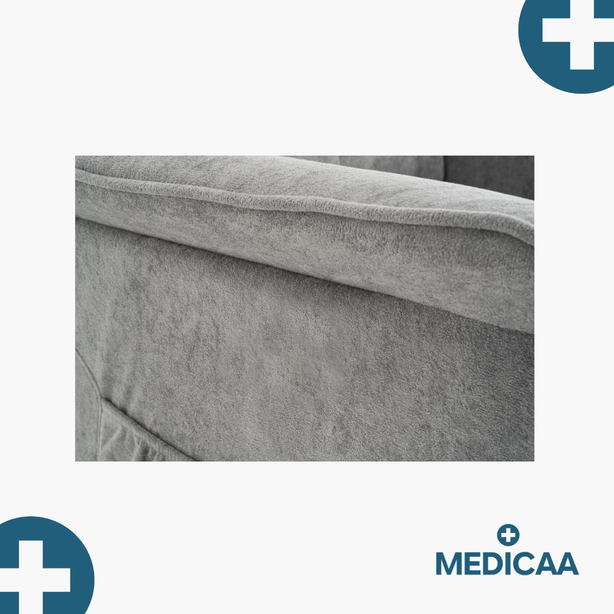 Medicaa fauteuil releveur 1 moteur eco modele albert coloris gris fonce marque tranquille emile