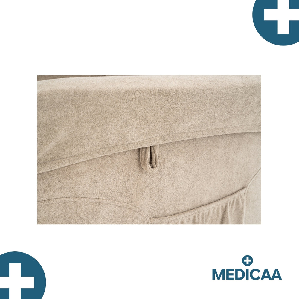 Fauteuil Releveur Premium - 2 Moteurs - Beige - Modèle Fernand - Tranquille Émile