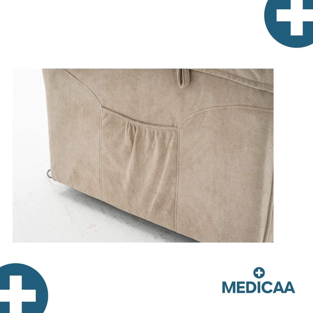 Fauteuil Releveur Premium - 2 Moteurs - Beige - Modèle Fernand - Tranquille Émile