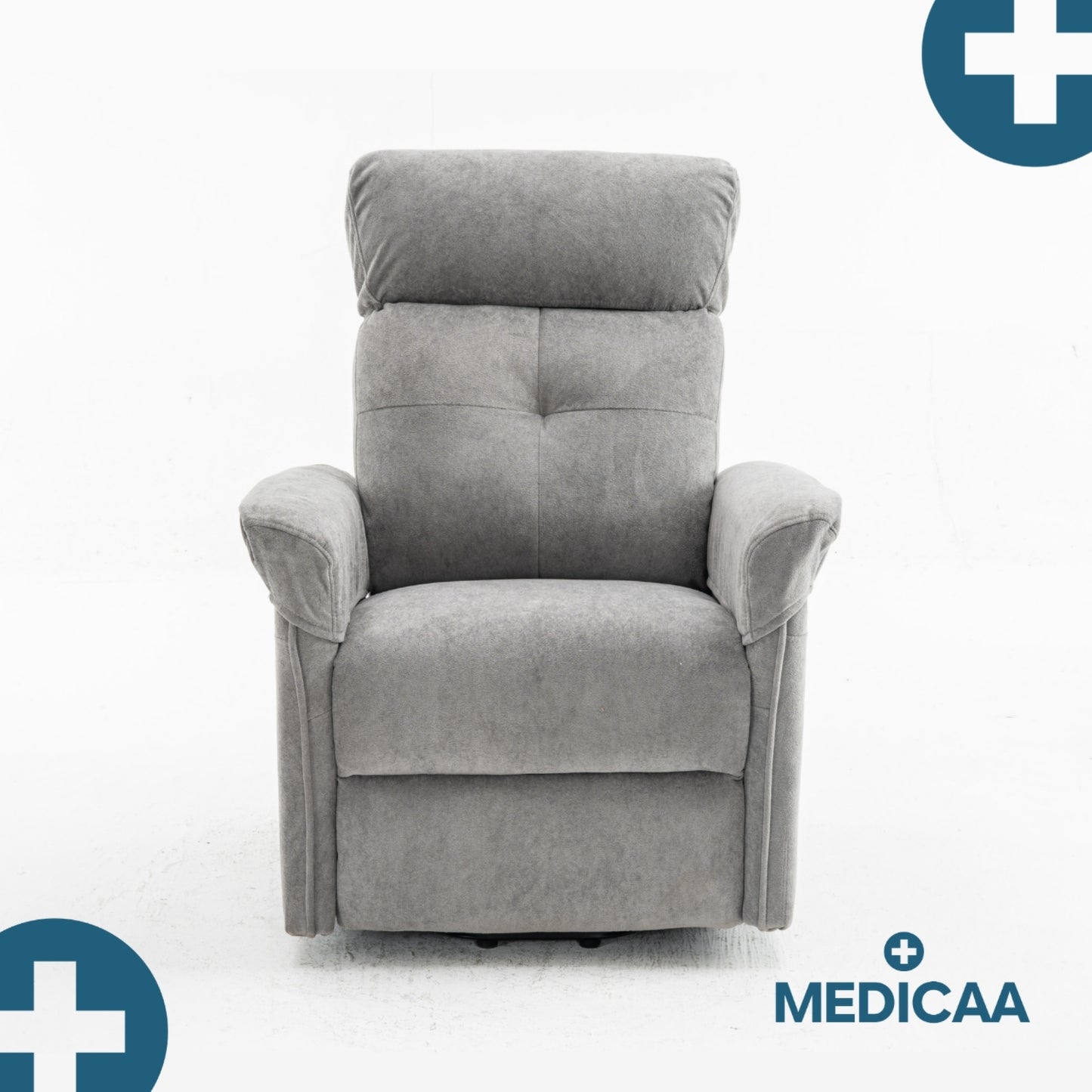 Fauteuil Releveur Premium - 2 Moteurs - Gris Foncé - Modèle Fernand - Tranquille Émile