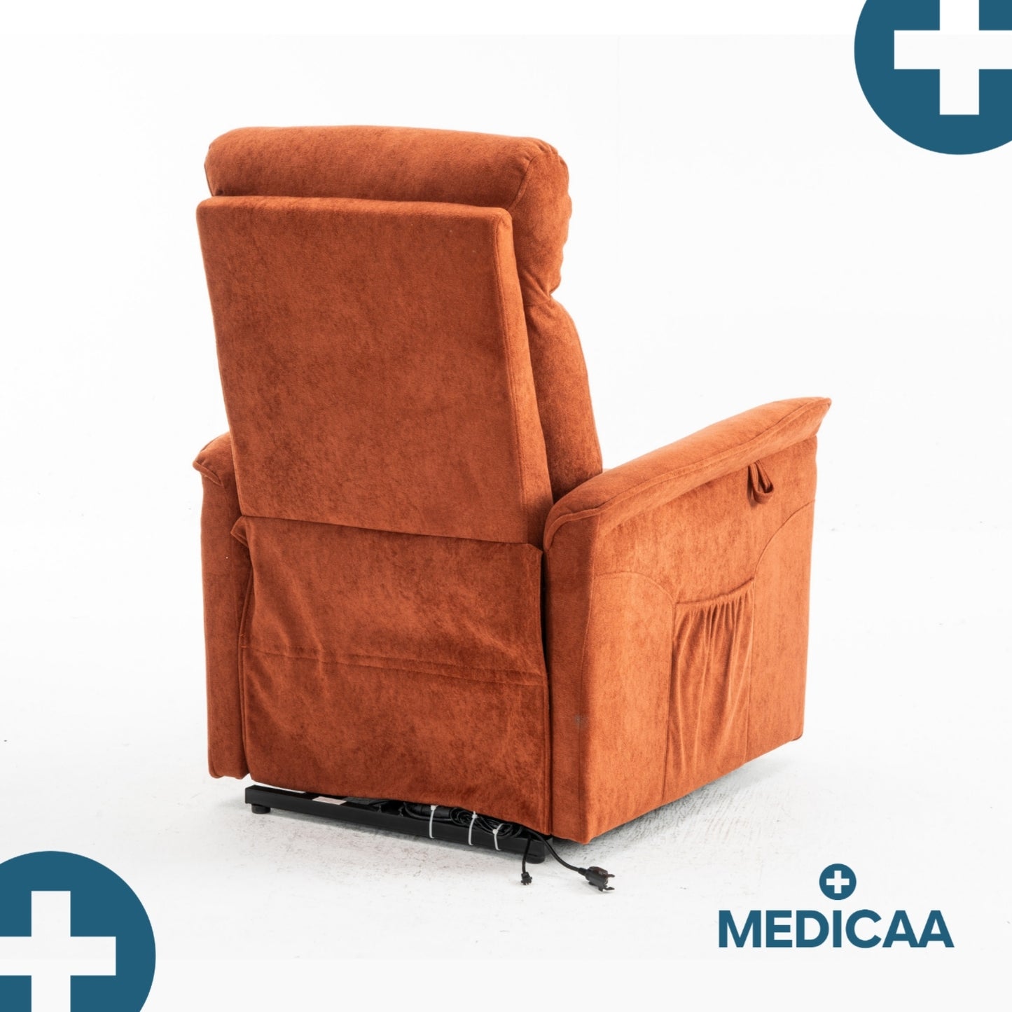 Fauteuil Releveur Premium - 2 Moteurs - Rouge - Modèle Fernand - Tranquille Émile