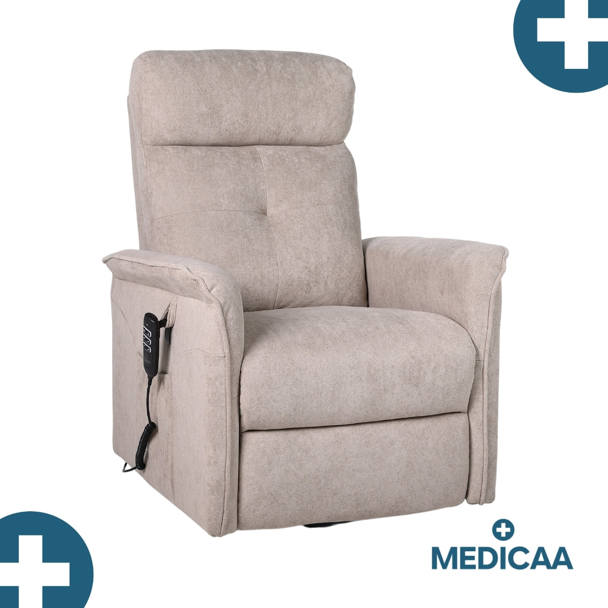Fauteuil Releveur Premium - 2 Moteurs - Beige - Modèle Fernand - Tranquille Émile