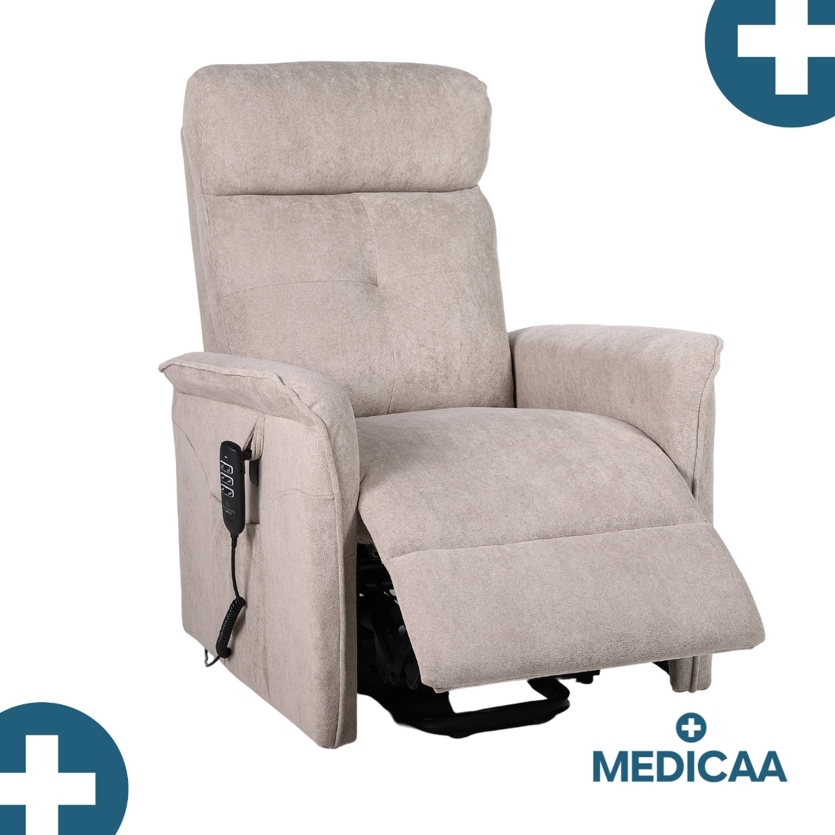 Fauteuil Releveur Premium - 2 Moteurs - Beige - Modèle Fernand - Tranquille Émile
