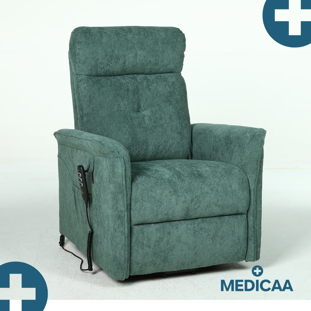 Fauteuil Releveur Premium - 2 Moteurs - Vert - Modèle Fernand - Tranquille Émile