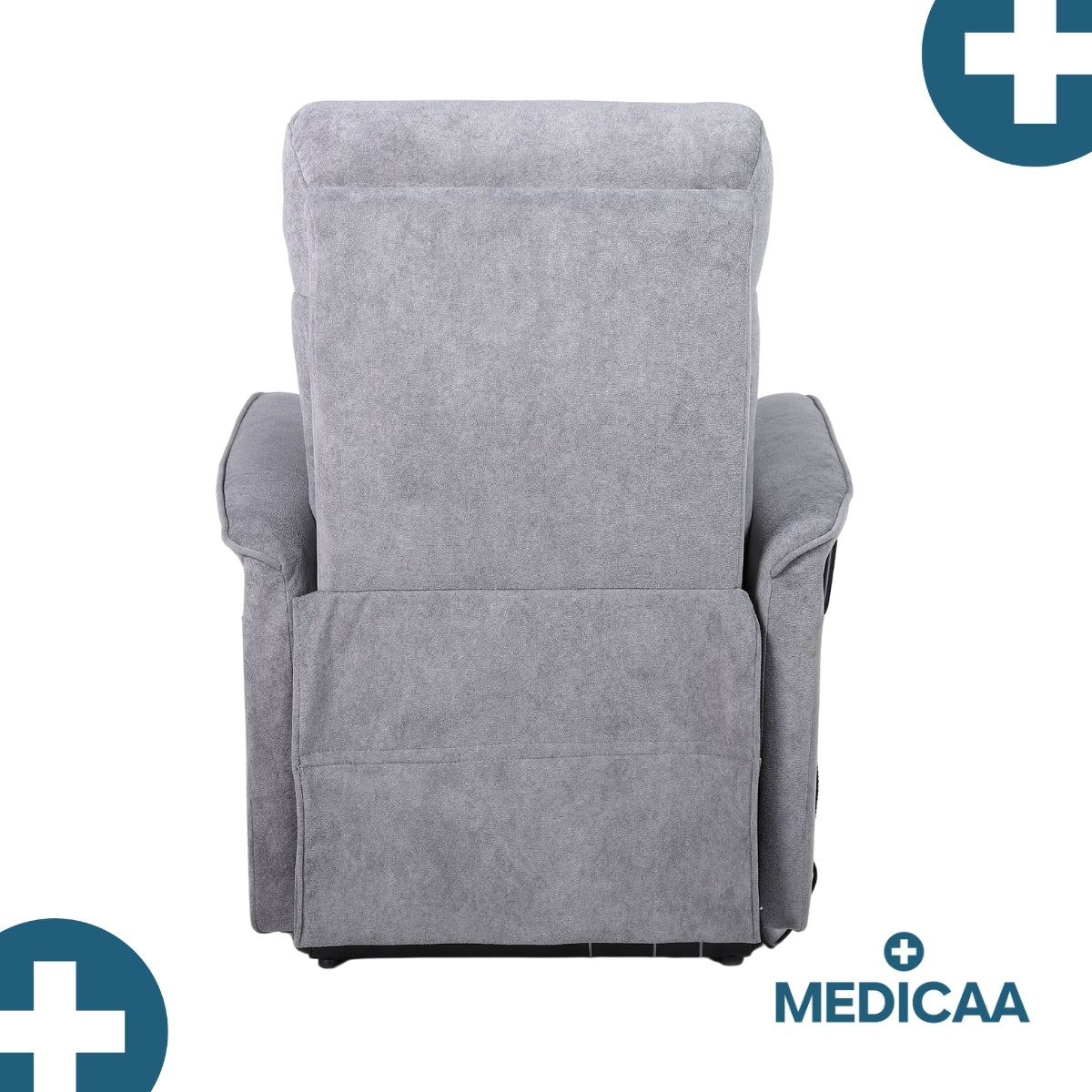 Fauteuil Releveur Premium - 3 Moteurs - Gris Foncé - Modèle Eugène - Tranquille Émile