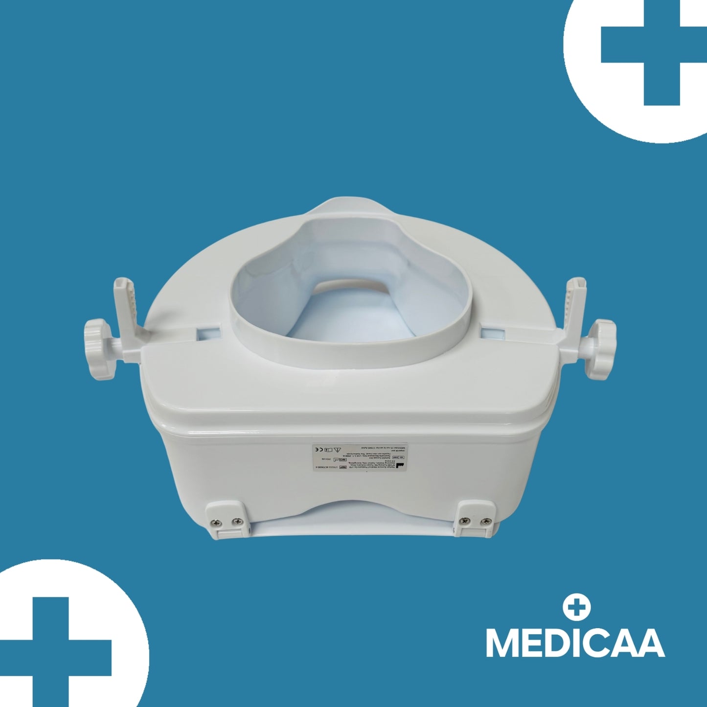 Rehausseur de toilette avec couvercle Miguel