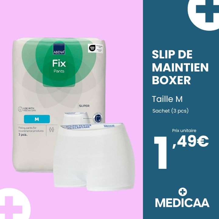 Slip de Maintien Taille M Boxer – MEDICAA - Main Image
