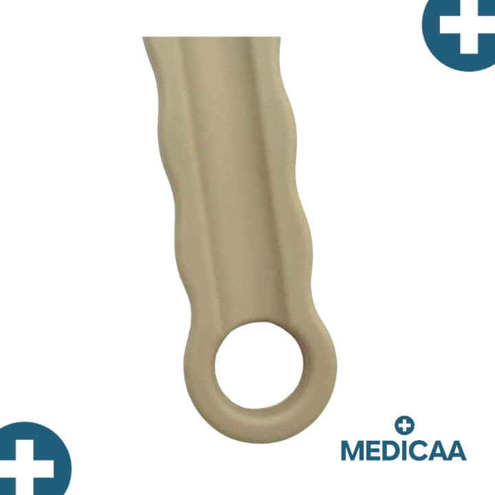 Brosse Double Face avec Eponge Long Manche en Plastique 37cm