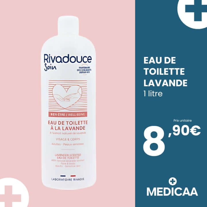 Medicaa eau de toilette lavande 1 litre Rivadouce