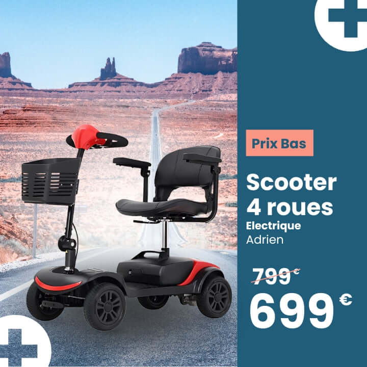 Medicaa scooter electrique 4 roues seniors personne agees Adrien Prix