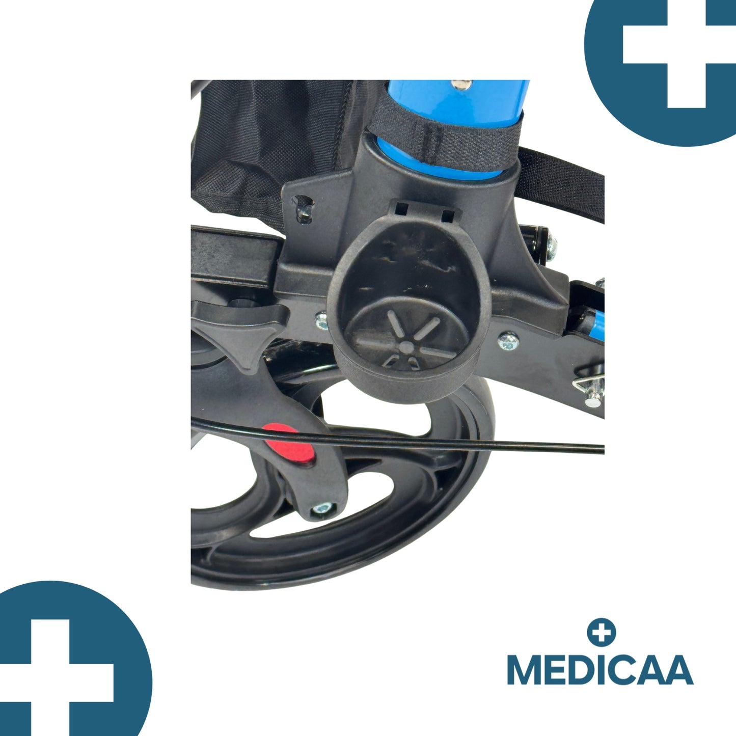 Déambulateur rollator 4 roues Félix