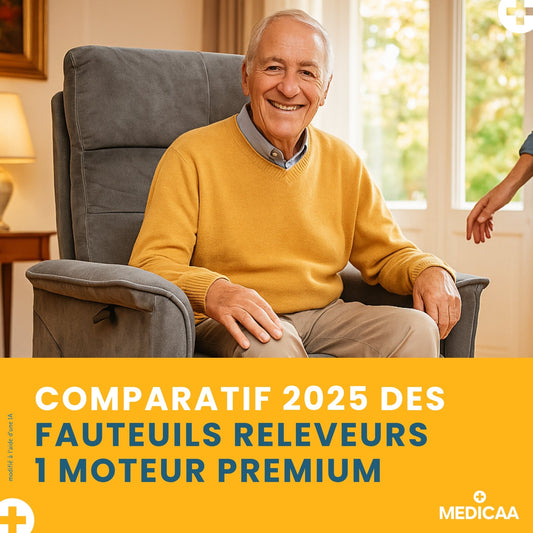 Comparatif 2025 des fauteuils releveurs 1 moteur premium