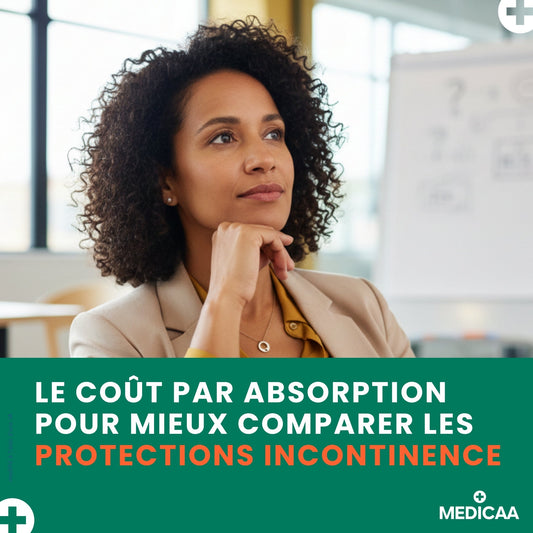 Le coût par absorption pour mieux comparer les protections incontinence
