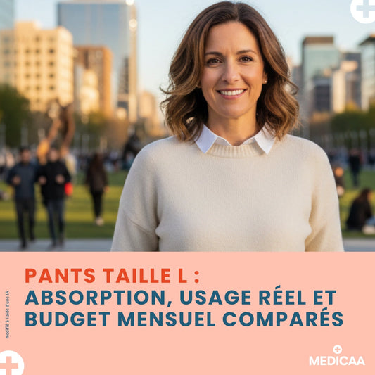 Pants taille L : absorption, usage réel et budget mensuel comparés