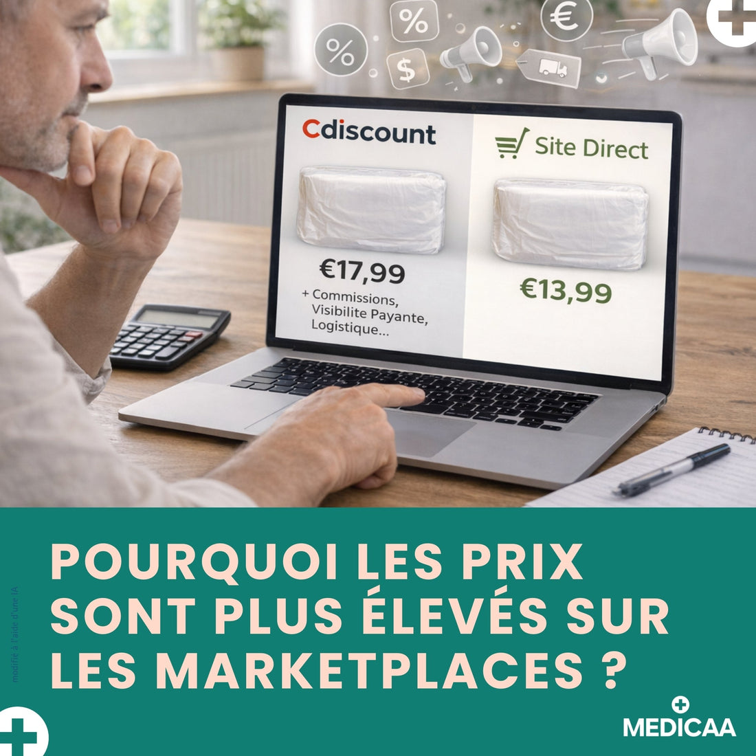 Pourquoi les protections incontinence peuvent être plus chères sur les marketplaces comme Cdiscount ?