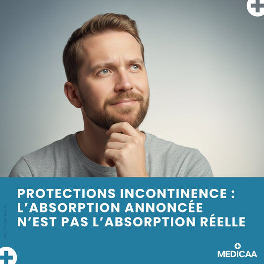 Protections incontinence : l’absorption annoncée n’est pas l’absorption réelle