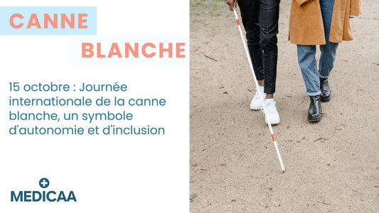 15 octobre : Journée internationale de la canne blanche, un symbole d'autonomie et d'inclusion