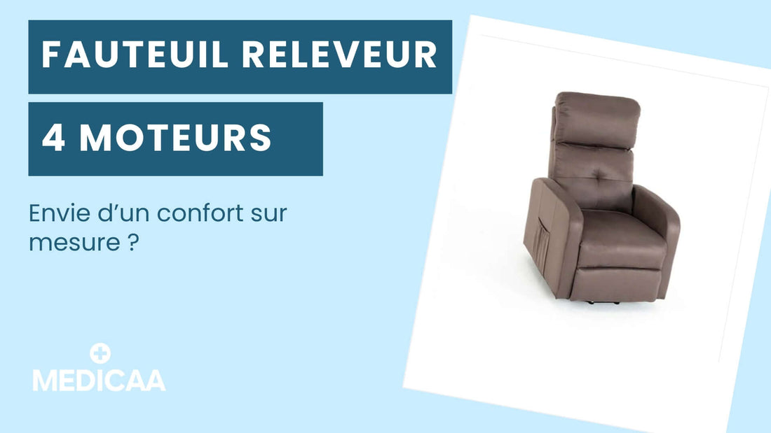 Fauteuil Releveur 4 Moteurs Jules : Envie d'un confort sur mesure ?