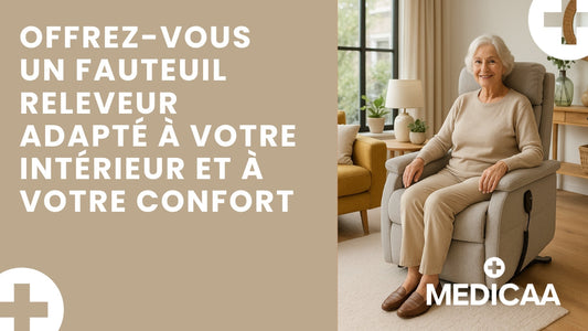 Offrez vous un fauteuil releveur adapté a votre interieur et a votre confort