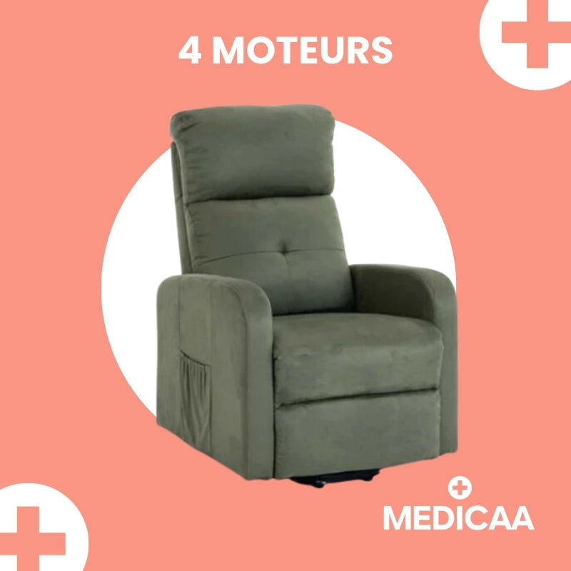 Medicaa fauteuils releveurs relax medical 4 moteurs