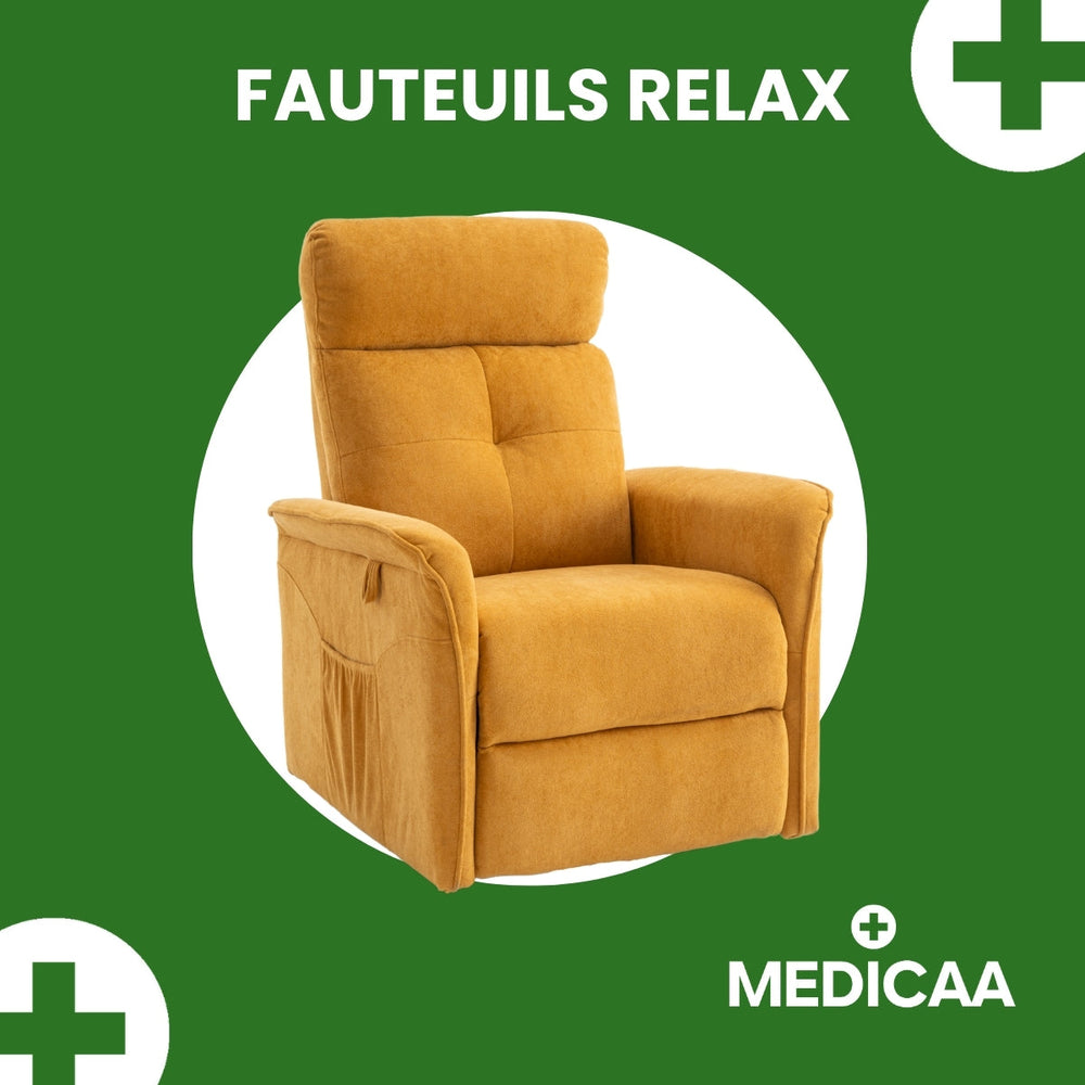 Fauteuil Relax Releveur 2 à 5 Fonctions | Design & Qualité-Prix