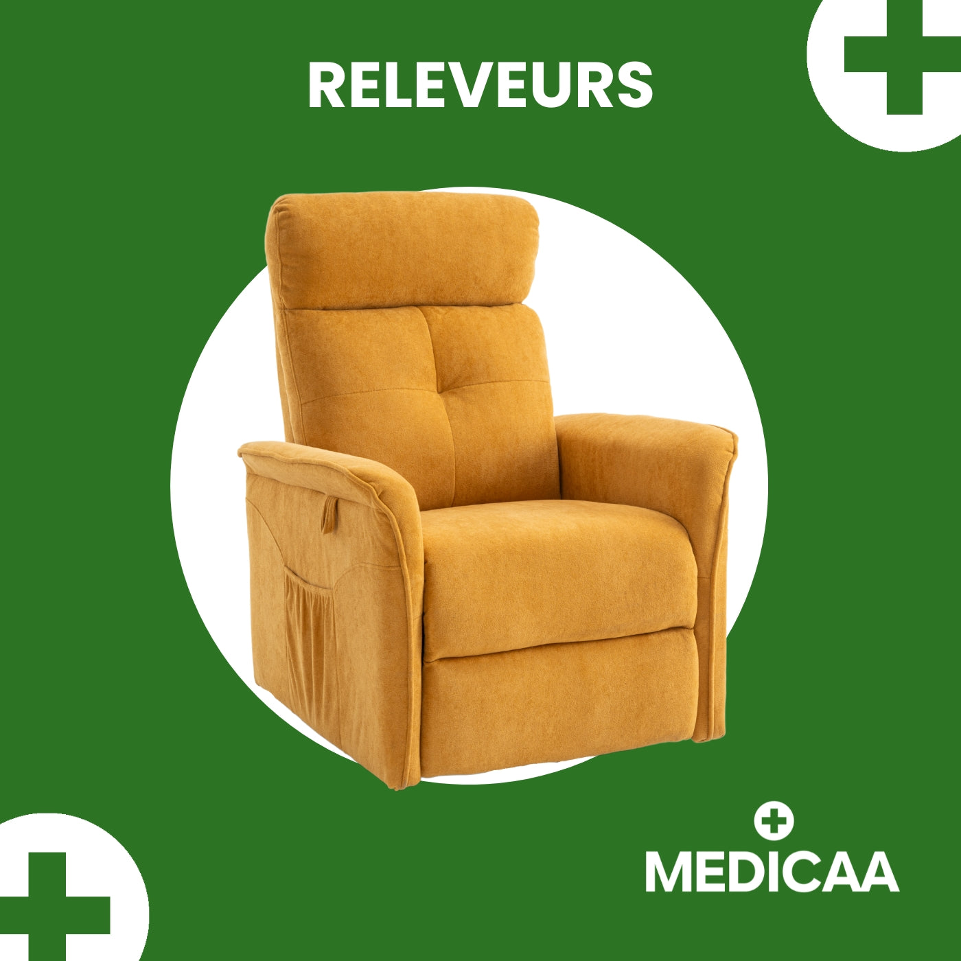 Medicaa collection de fauteuils releveurs pour personnes agées
