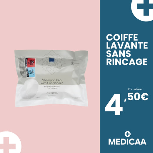 Coiffe lavante sans rinçage - Abena