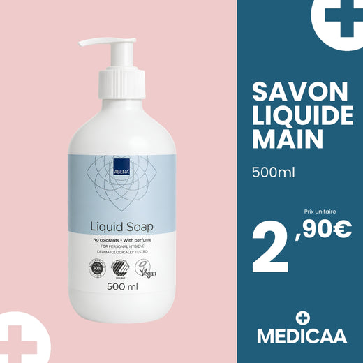 Savon Liquide Main 500mL - Abena