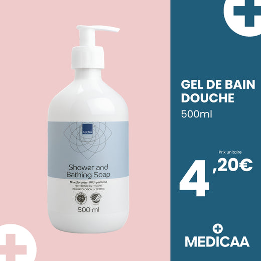 Gel Bain Douche 500mL - Abena