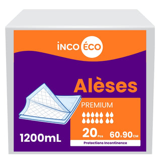 Alèse Jetable Premium - 60 x 90 cm - Incoeco