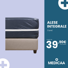 Alèse intégrale réutilisable grise