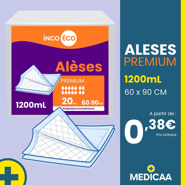 Alèse Jetable Premium - 60 x 90 cm
