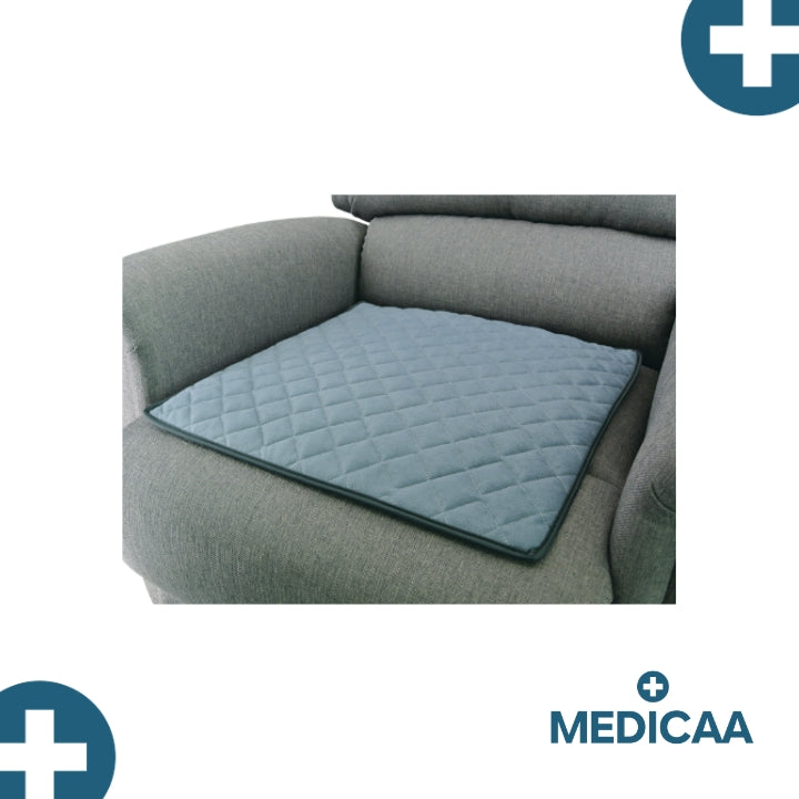 Assise Absorbante Fauteuil Imperméable et Antidérapante 45 x 45 cm