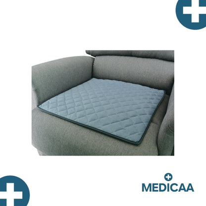 Assise Absorbante Fauteuil Imperméable et Antidérapante 45 x 45 cm