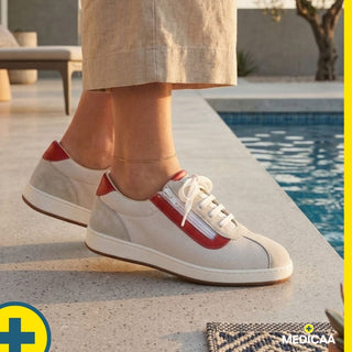 Baskets Confort Kira - Femme - Blanc