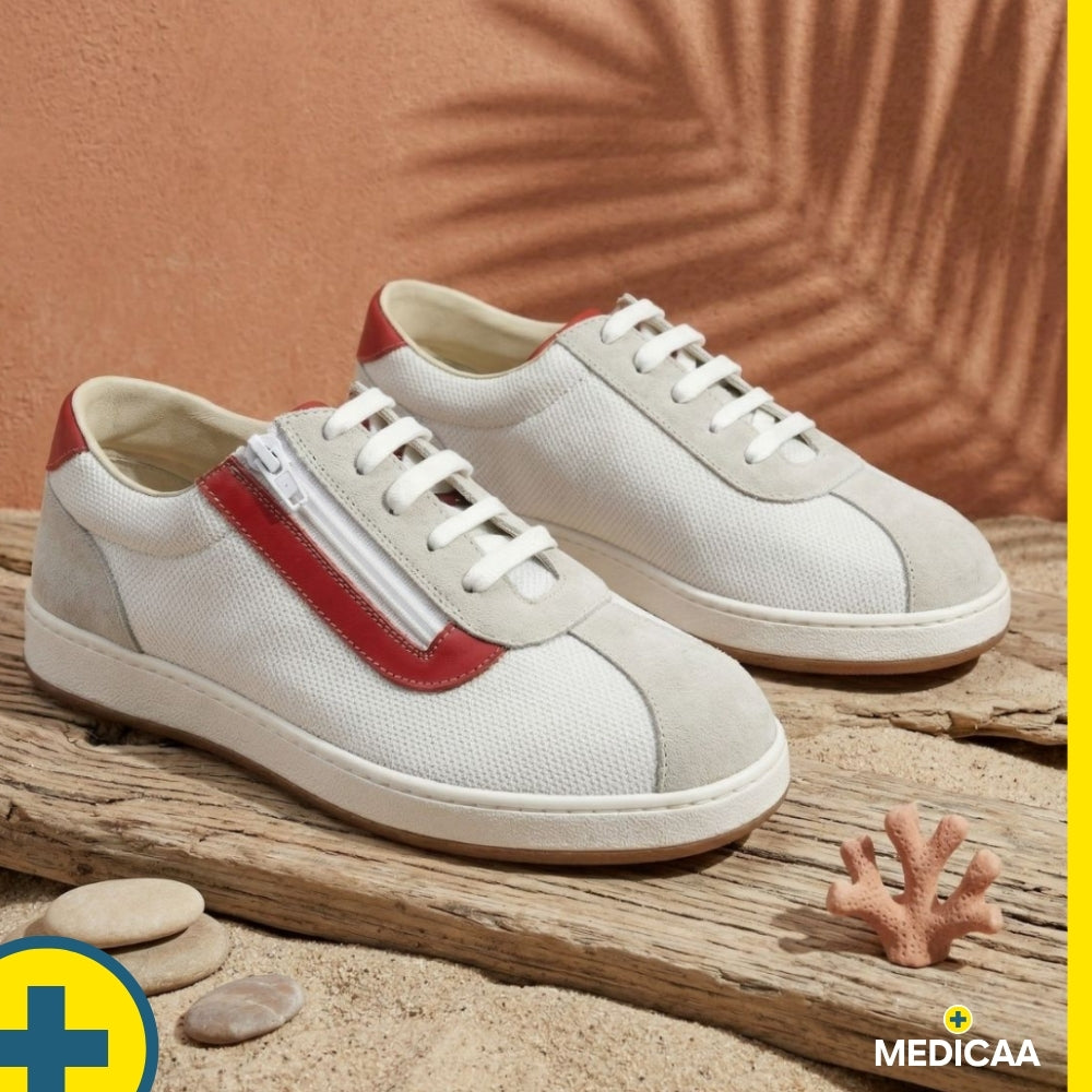 Baskets Confort Kira - Femme - Blanc