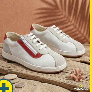 Baskets Confort Kira - Femme - Blanc